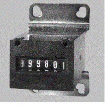 6-Digits, Cnt Speed: 10cps, non-reset electromechanical Counter