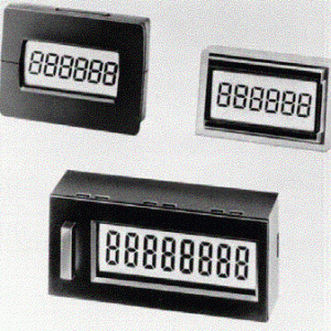 6mm, 8mm, 6-Digit or 8-Digits, 2.6-3.4VDC, Count Speed: 10KHz