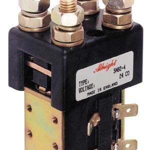 100-125A, DPST, NO, DC Contactor